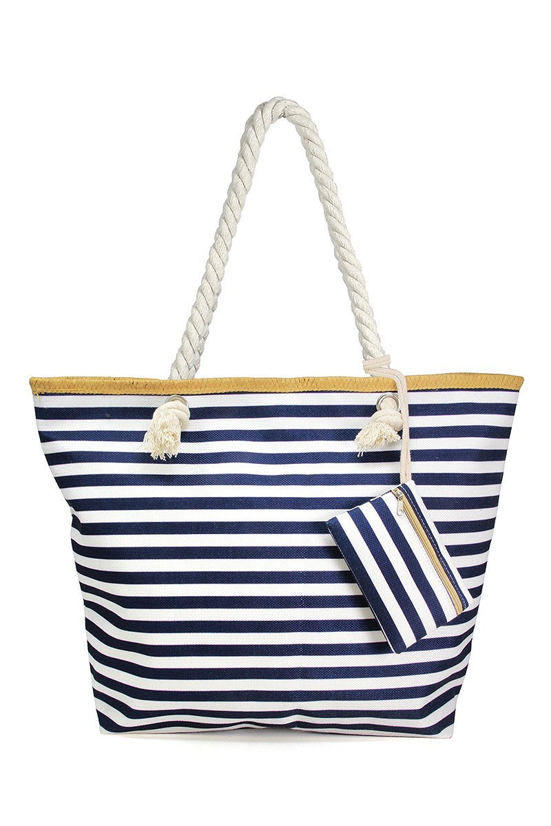 Navy Tote Bag
